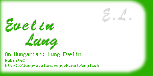 evelin lung business card